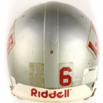 1988 New Mexico Lobos Game Worn Football Helmet (MEARS LOA)