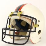 1986-88 Bucknell Bison Game Worn Football Helmet (MEARS LOA)