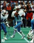 1984-93 Warren Moon Houston Oilers Signed 8" x 10" Photo HOF (JSA)