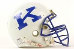 1980's Kentucky Wildcats Game Worn Football Helmet w/ 2 Additional K Decals (MEARS LOA)