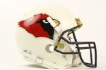 1987 Ball State Cardinals #2 Game Worn Football Helmet (MEARS LOA)