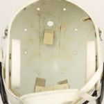 1987 Ball State Cardinals #2 Game Worn Football Helmet (MEARS LOA)