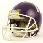 1983 Northwestern Wildcats Game Worn Football Helmet (MEARS LOA)