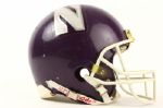 1983 Northwestern Wildcats Game Worn Football Helmet (MEARS LOA)