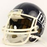 1985 Ithaca Bombers #56 Game Worn Football Helmet (MEARS LOA)