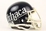 1985 Ithaca Bombers #56 Game Worn Football Helmet (MEARS LOA)