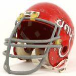 1988 Dayton Flyers Game Worn Football Helmet (MEARS LOA)
