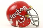 1988 Dayton Flyers Game Worn Football Helmet (MEARS LOA)