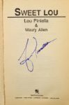 1986 Lou Piniella New York Yankees Signed Sweet Lou Paperback Book (JSA)