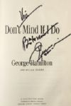 2008 George Hamilton Signed Don't Mind If I Do Hardcover Book (JSA)