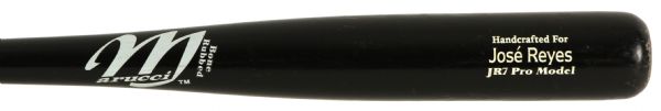2009 Jose Reyes New York Mets Marucci Professional Model Game Used Bat (MEARS LOA)