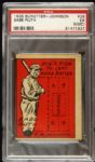1935 Babe Ruth Schutter-Johnson Baseball Card New York Yankees (PSA EX MC 5)