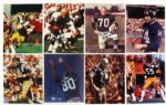 1940's-1980's Signed Football Hall of Fame lot Madden Griese Largent Fouts Jones Sayers - Lot of 27