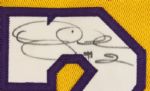 2007-08 Derek Fisher Los Angeles Lakers Signed Game Worn Home Jersey *MEARS LOA/JSA*