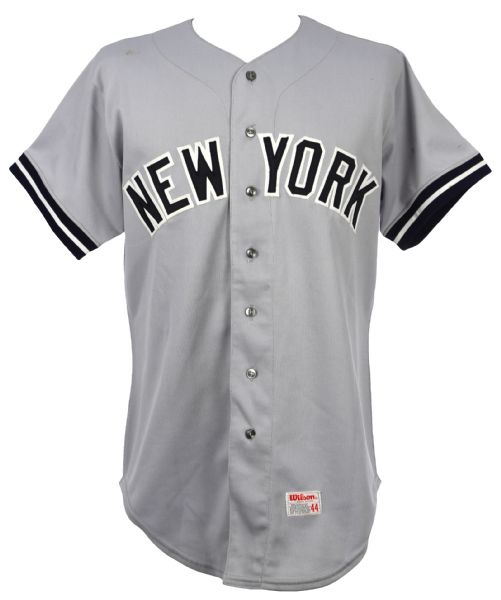 1981 Chris Welsh New York Yankees Spring Training Game Worn Road Jersey (MEARS LOA)