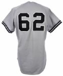 1981 Chris Welsh New York Yankees Spring Training Game Worn Road Jersey (MEARS LOA)