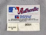 2001 Ichiro Suzuki Seattle Mariners Game Worn Road Jersey - Rookie year autograph (MEARS A10/JSA) ROY & MVP Season
