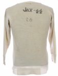 1981 circa Reggie Jackson New York Yankees Game Worn Undershirt (MEARS LOA/Team Letter)