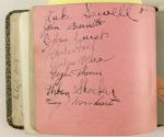 1927 P.S. 53 Student Autograph Book Signed by 18 Members of the New York Yankees w/ Ruth Gehrig Giard (JSA) High Grade