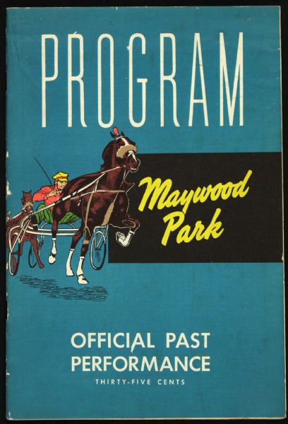 1963 Maywood Park Horse Racing Program 