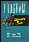 1963 Maywood Park Horse Racing Program 