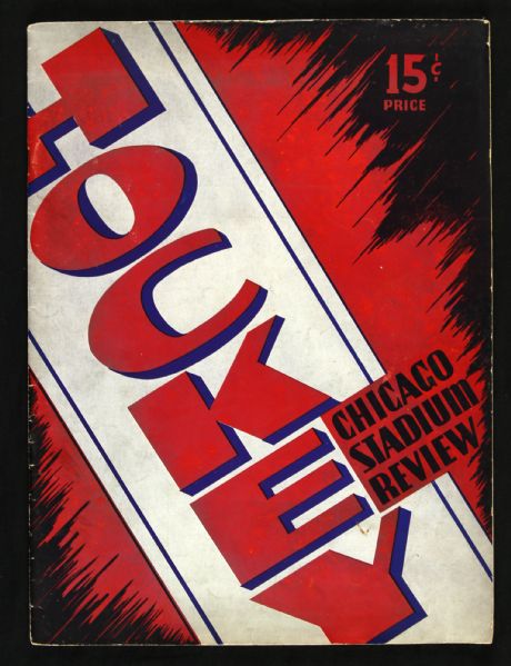 1937-38 Chicago Stadium Hockey Review