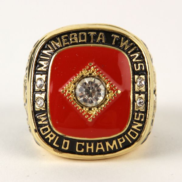 1991 Kirby Puckett Minnesota Twins High Quality Replica World Series Ring