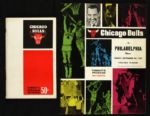 1967-70 Chicago Bulls Program and Yearbook - Lot of Two 