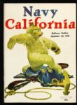 1948 Navy vs. California Football Program