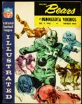 1963 Minnesota Vikings vs. Chicago Bears Program