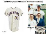 1971 Marty Pattin Milwaukee Brewers Game Worn Home Jersey (MEARS A10)