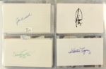 1960's-2000's Baseball Signed Index Card Photos - Lot of 419