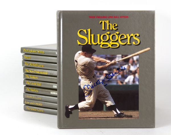 1989-91 World of Baseball Hardcover Book Collection - Complete Set of 11 w/ Mantle, Mays, Musial, McCovey, Killebrew, Schmidt & Rose Signatures (JSA)