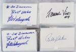 1960's-1990's Baseball Index Card and Cards - Lot of 327