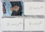 1960's-1990's Baseball Index Card and Cards - Lot of 327