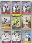 1960's-1990's Baseball Index Card and Cards - Lot of 327