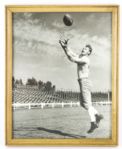 1940s Don Hutson Green Bay Packers Signed (Light, hardly readable)  8" x 10" Framed Photo (JSA)