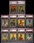 1933 Goudey Sport Kings Cards Gene Tunney Jack Dempsey Walter Hagen Johnny Weissmuller Tarzan Various Sports All PSA Graded - Lot of 16 