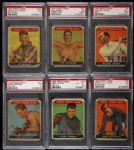 1933 Goudey Sport Kings Cards Gene Tunney Jack Dempsey Walter Hagen Johnny Weissmuller Tarzan Various Sports All PSA Graded - Lot of 16 