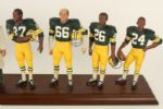 1966 Super Bowl Champion Green Bay Packers 28 x 4 x 7 Figural Display  