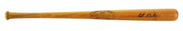 1955 Al Kaline Detroit Tigers H&B Louisville Slugger 16" Mini Bat