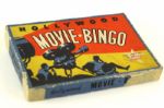 1937 Hollywood Movie Bingo Board Game Complete in Original Box