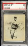 1939 Eddie Miller Boston Bees Play Ball #49 (PSA NM 7)