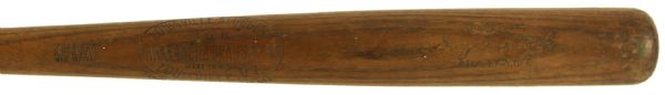 1921-31 Babe Ruth New York Yankees H&B Louisville Slugger Professional Model Game Used Bat (MEARS LOA)