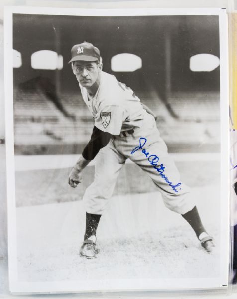 1960s-1960s Signed Baseball Photos and Index Cards - Lot of 107