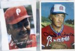1960's-1960's Signed Baseball Photos and Index Cards - Lot of 107