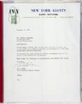1950's-2000's Baseball Football Signed Letter Collection - Lot of 41