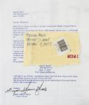 1950's-2000's Baseball Football Signed Letter Collection - Lot of 41