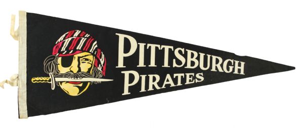 1960s circa Pittsburgh Pirates Full Size 29" Pennant