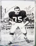 1950's-2000's Football Signed Photo Collection - Lot of 39